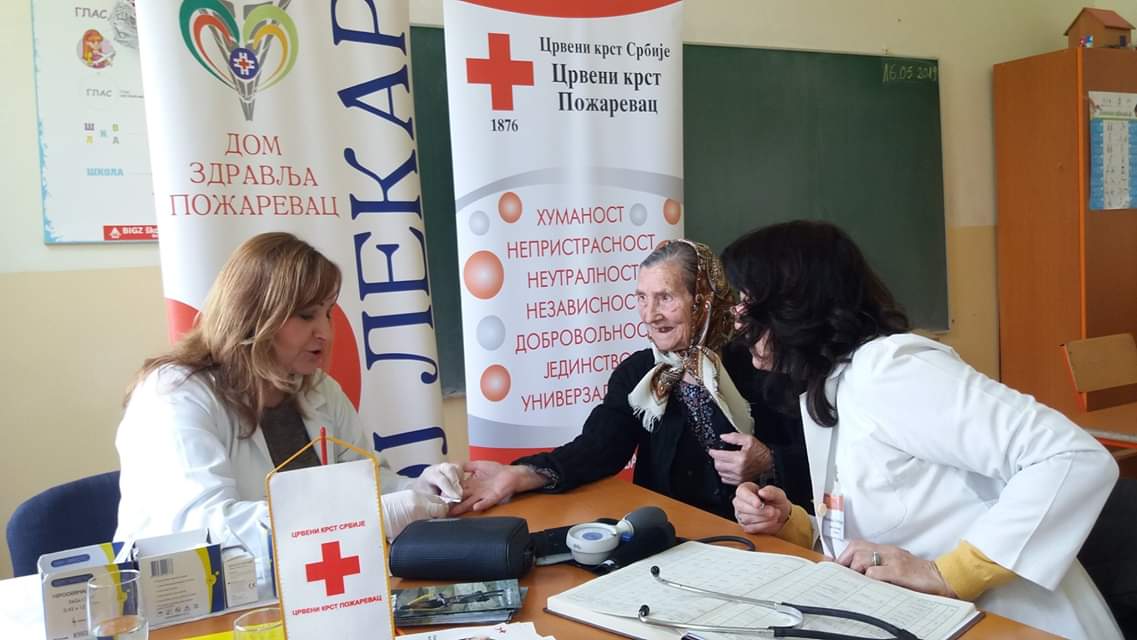 Crveni krst Požarevac: „Radni vikend na selu“ OŠ“Miloš Savić“ Lučica