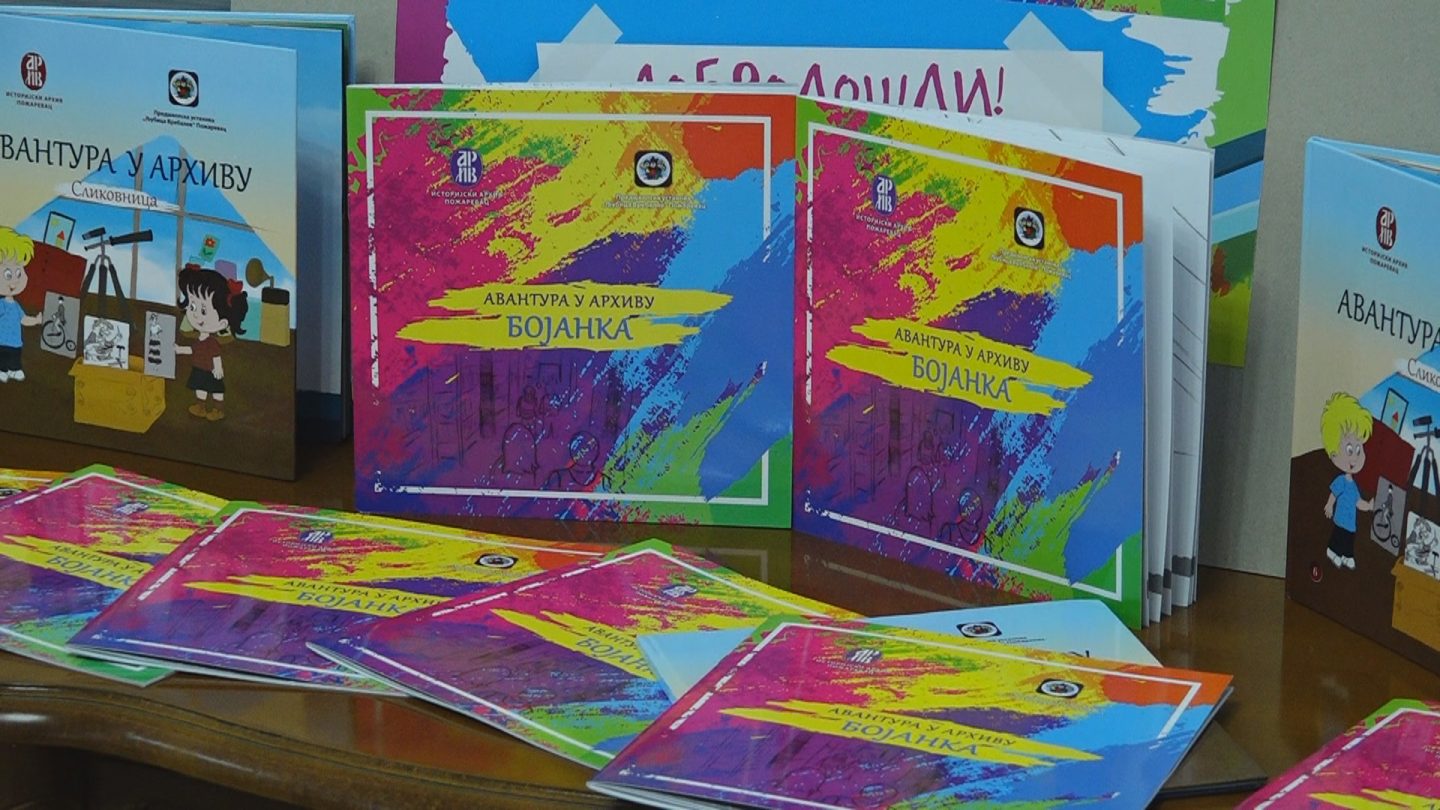 Predstavljen projekat „Avantura u arhivu“ – Slikovnica i bojanka