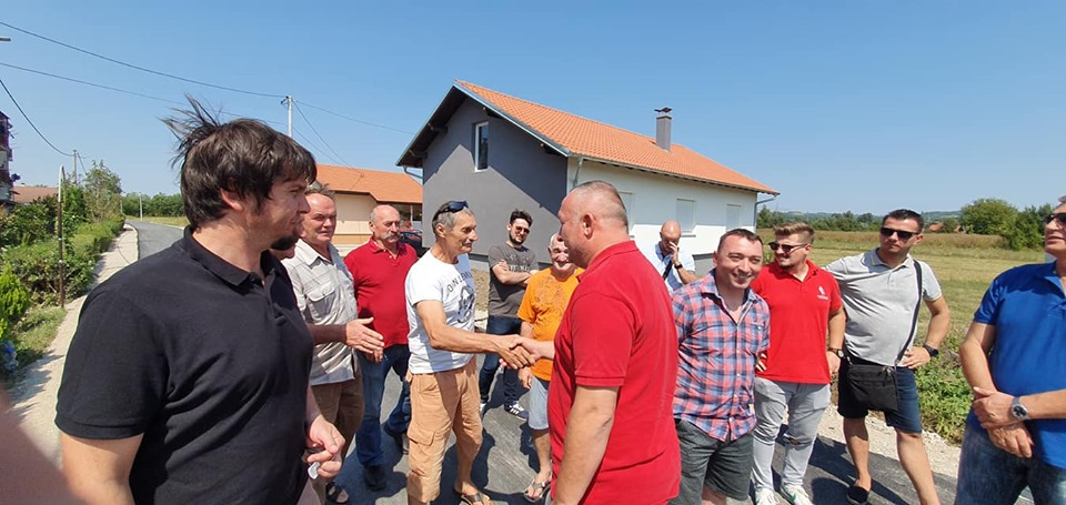 Ulica Krajiška puštena u saobraćaj u Petrovcu na Mlavi