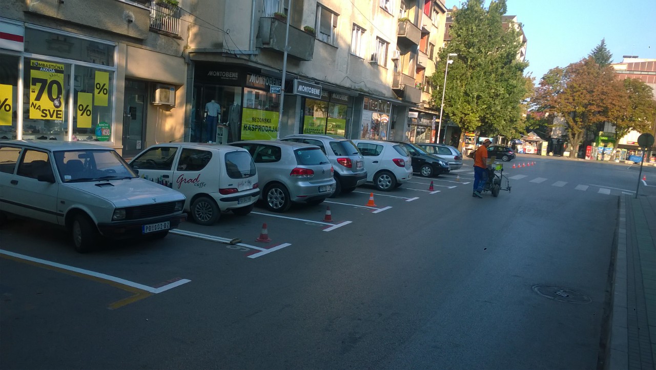 REDOVNO GODIŠNjE ODRŽAVANjE JAVNIH PARKIRALIŠTA