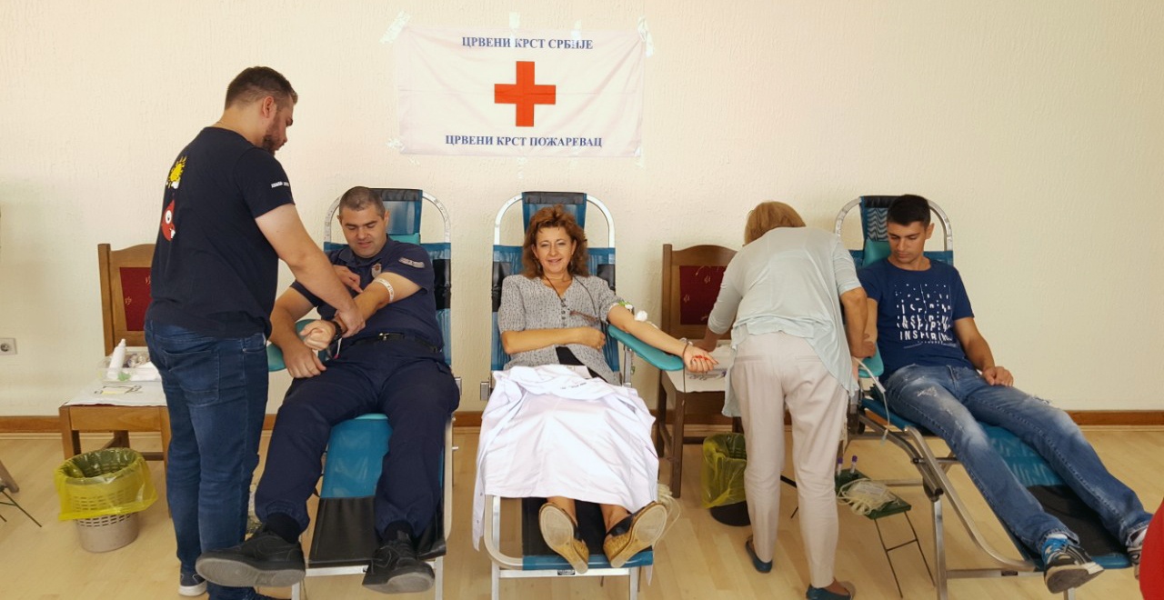 Crveni krst Požarevac – Dobrovoljno davanje krvi u KPZ „Zabeli“