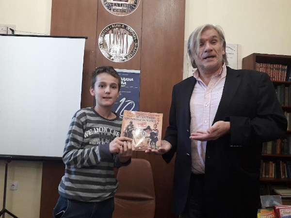 ROBERT TAKARIČ U POŽAREVAČKOJ BIBLIOTECI