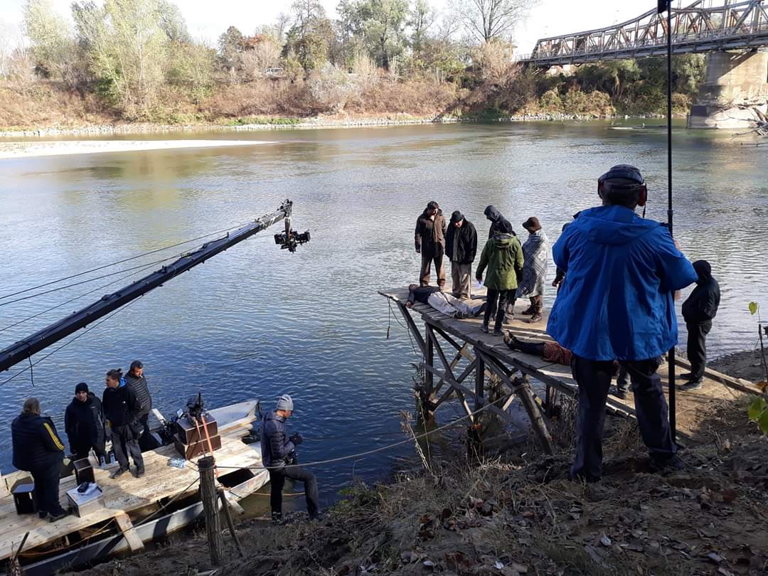 Snimanje scena na lokaciji Ljubičevskog mosta – Film „Dara iz Jasenovca“ pred publikom na proleće 2020