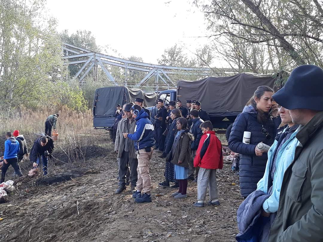 Snimanje scena na lokaciji Ljubičevskog mosta – Film „Dara iz Jasenovca“ pred publikom na proleće 2020