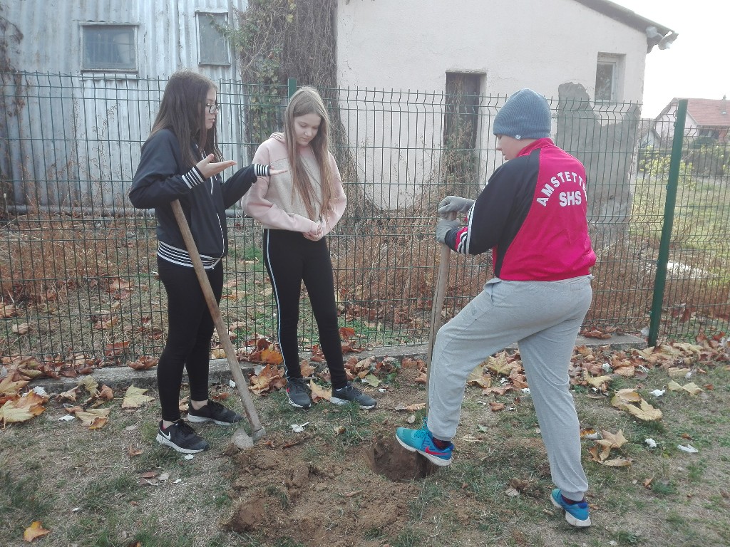 ŠG „Severni Kučaj“ Kučevo u akciji ozelenjavanja predškolskih ustanova i škola u Požarevcu
