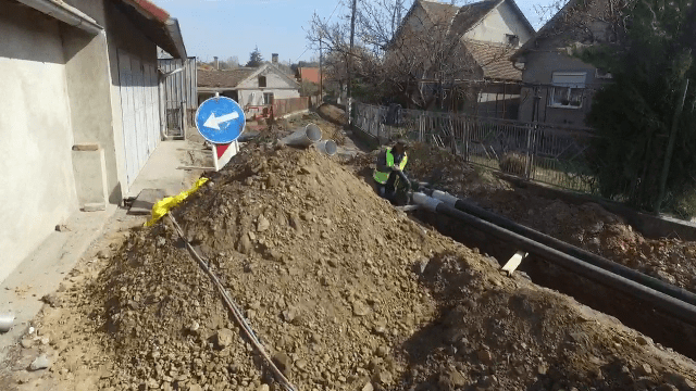 Novi priključci na toplovod u Bazenskoj u Kostolcu