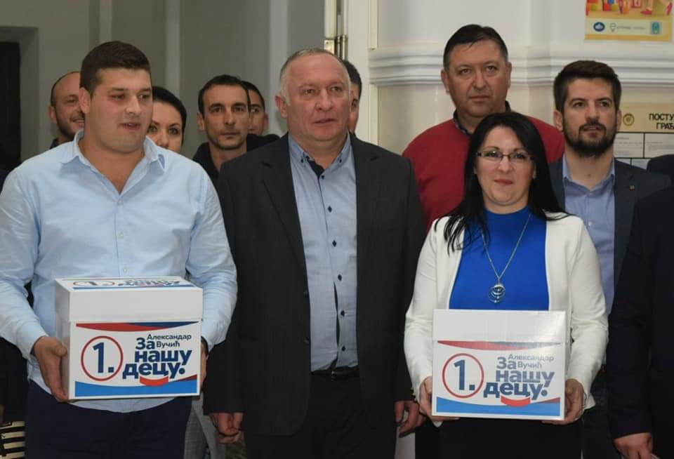 Srpska napredna stranka u Petrovcu na Mlavi predala izbornu listu za lokalne izbore