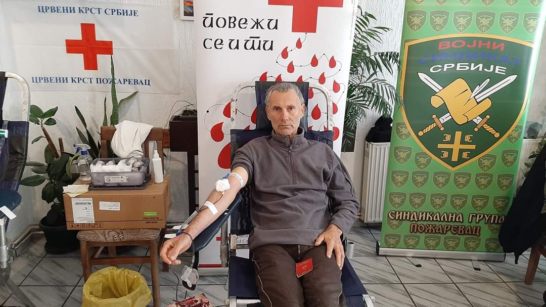 Akcija dobrovoljnog davanja krvi u Požarevcu