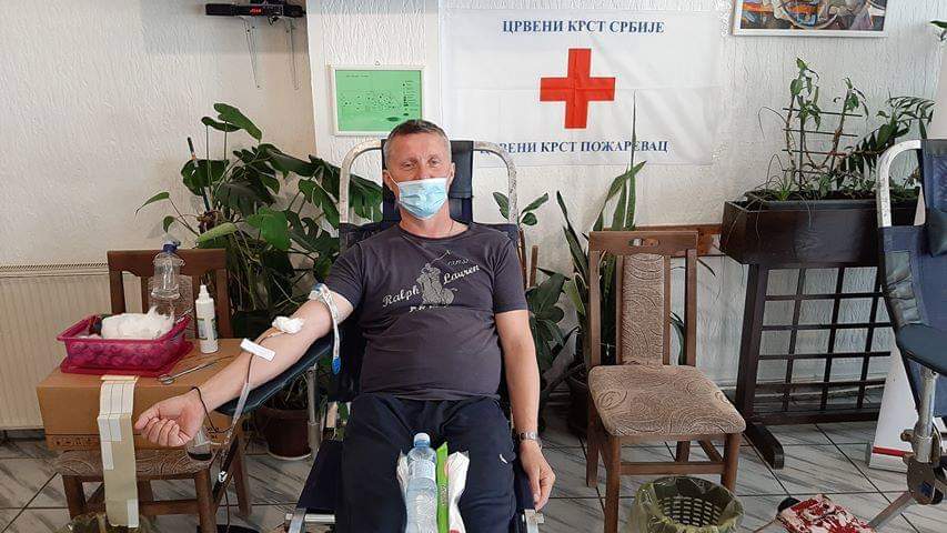 Redovna akcija dobrovoljnog davanja krvi u Domu Crvenog krsta Požarevac