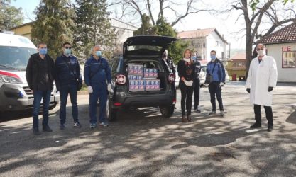 JKP „Parking servis“ Požarevac doniralo zaštitne vizire