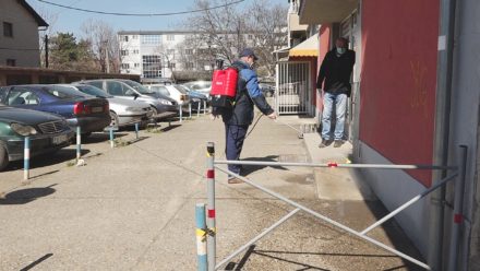 Požarevac: dezinfekcija javnih površina