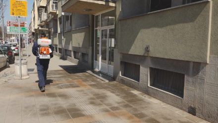 Požarevac: dezinfekcija javnih površina