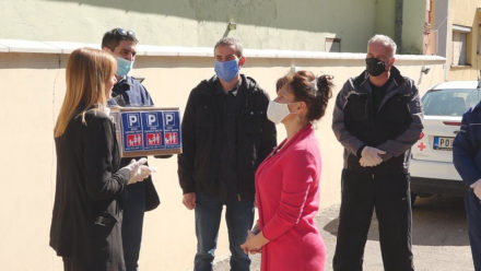 JKP „Parking servis“ Požarevac doniralo zaštitne vizire