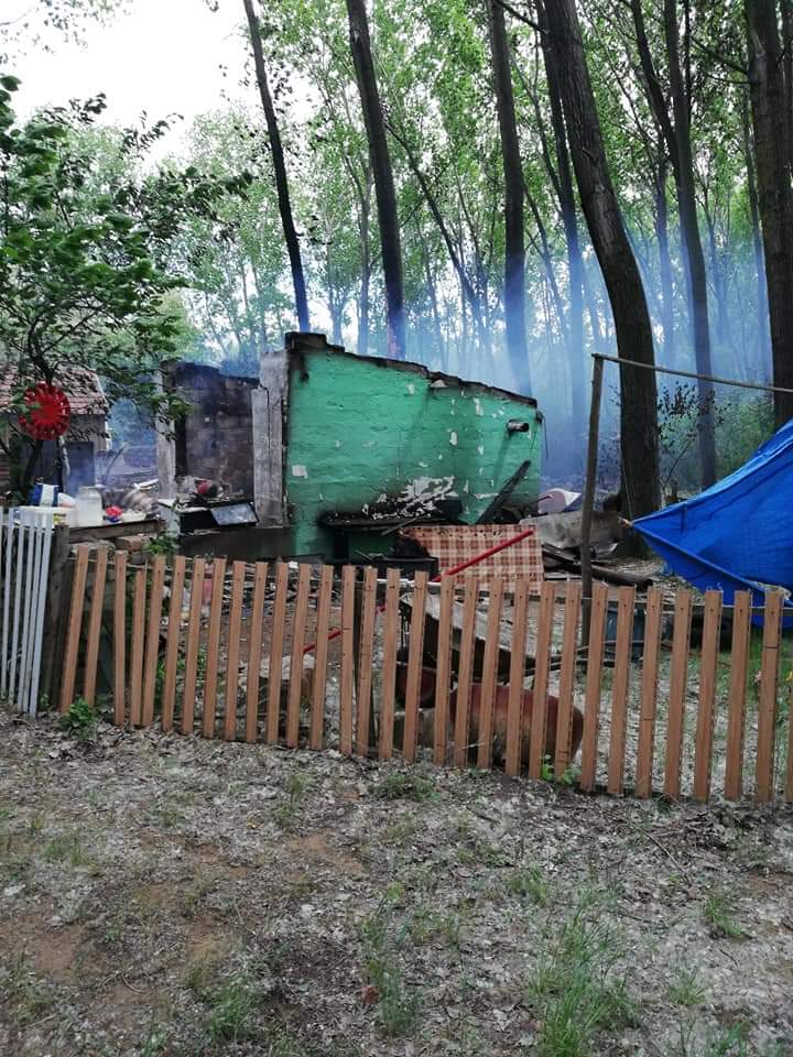 Požar u vikend naselju „Konjsko groblje“FOTO
