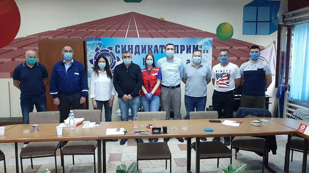 Akcija dobrovoljnog davanja krvi u P.D.“PRIM“ Kostolac