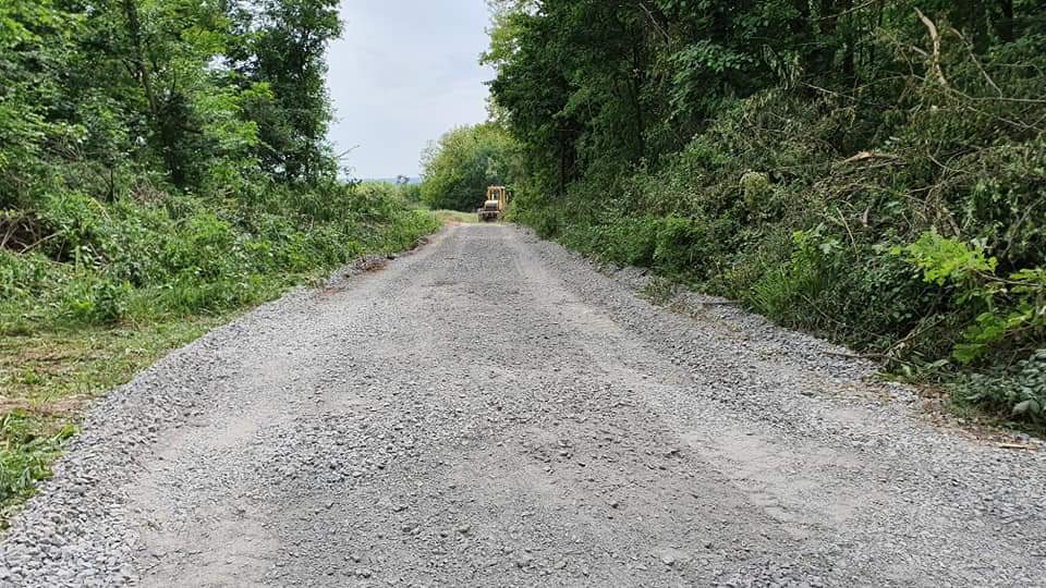 Obilazak radova na uređenju atarskih puteva u opštini Petrovac na Mlavi