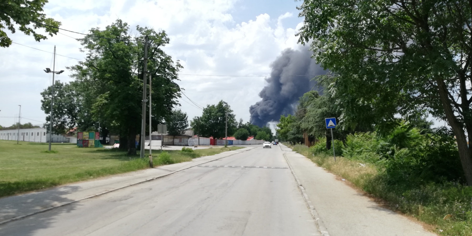 Veliki POŽAR u šećerani u Požarevcu FOTO