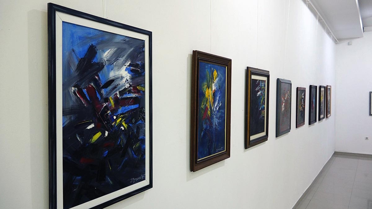 Izložba slika autora Zdravka Vučinića, PROZIRAJI KOSMOSA u Galeriji savremene umetnosti u Požarevcu