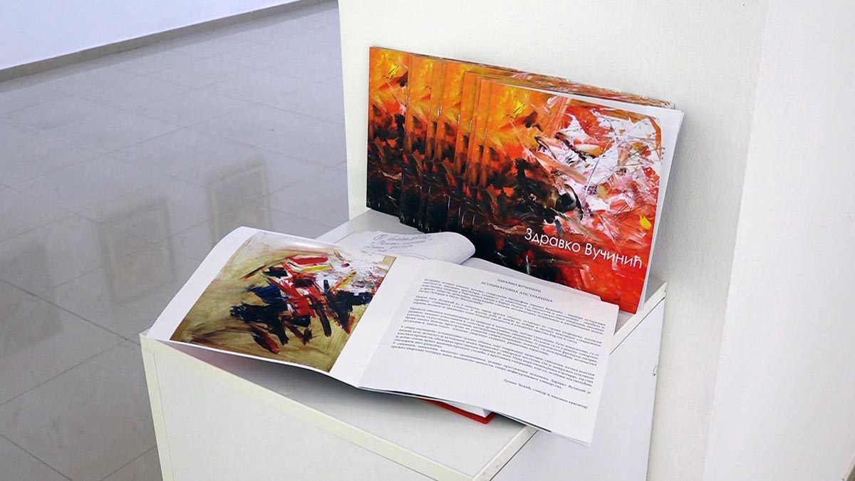 Izložba slika autora Zdravka Vučinića, PROZIRAJI KOSMOSA u Galeriji savremene umetnosti u Požarevcu