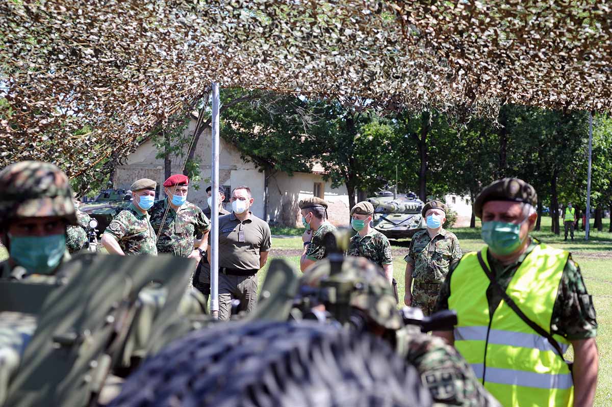 Centar za obuku KoV u Požarevcu: Neprekidna obuka uz poštovanje zdravstvenih preporuka lekara i vojnog saniteta