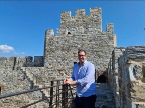 Predsednik Srbije Aleksandar Vučić posetio Ramsku tvrđavu