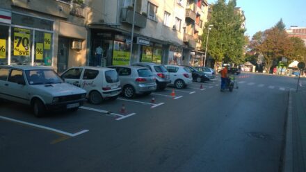 JP „Parking servis“ Požarevac: radovi na održavanju signalizacije