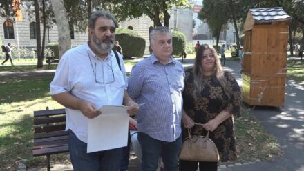 Požarevac: prvi HUMANITARNI BAZAR u gradskom parku, ovaj put za Pavla i Dušana