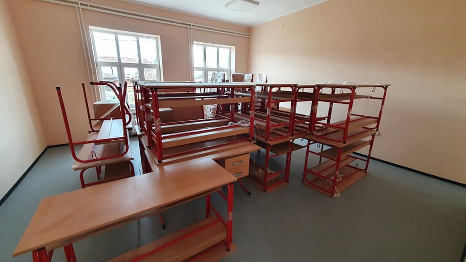 Završeni radovi na objektu osnovne škole u Kamenovu FOTO