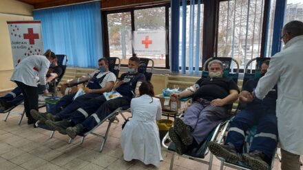 Akcija dobrovoljnog davanja krvi u PD „Prim“ Kostolac (FOTO)