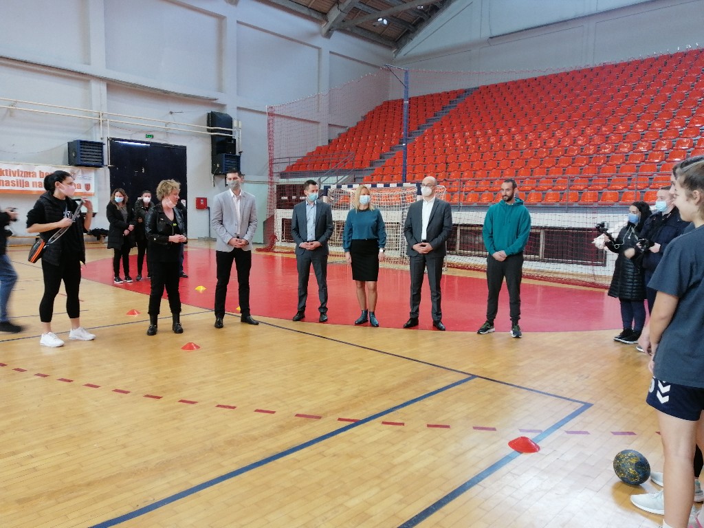 „Institut za ženski sport“ započeo promociju posetom Marine Maljković gradu Požarevcu