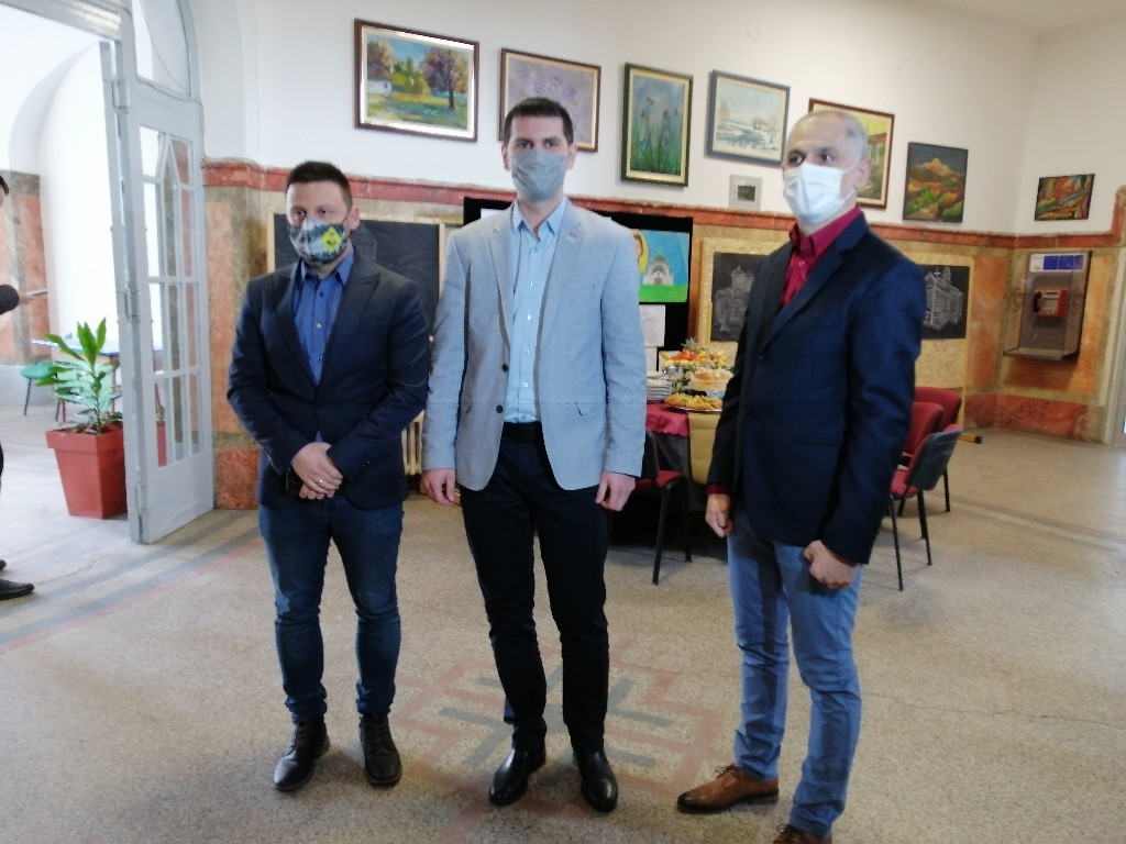 Gradonačelnik Pavlović obišao radove u Politehničkoj školi u Požarevcu