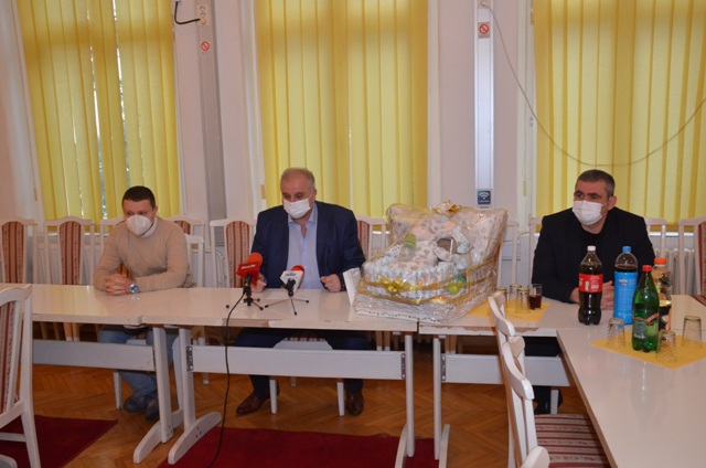Prijem kod predsednika opštine za prvorođenu Gradištanku u 2021. godini