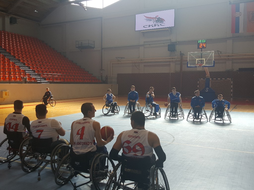 Gradonačelnik Saša Pavlović otvorio takmičenje košarke u kolicima u Sportskom centru Požarevac