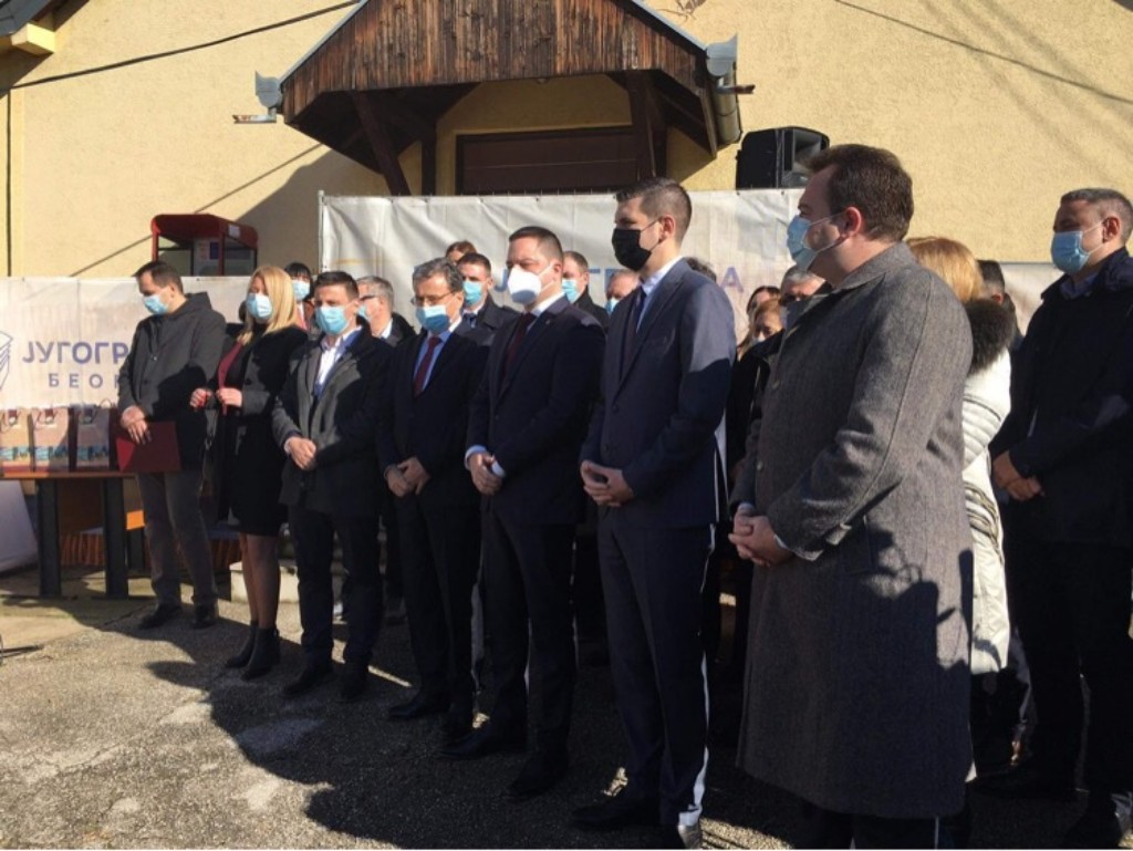 Požarevac: Postavljen kamen temeljac za dogradnju Doma za učenike na Tulbi