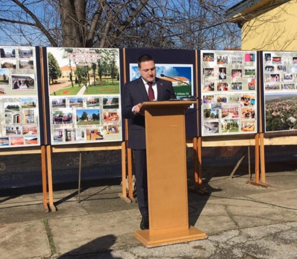 Požarevac: Postavljen kamen temeljac za dogradnju Doma za učenike na Tulbi
