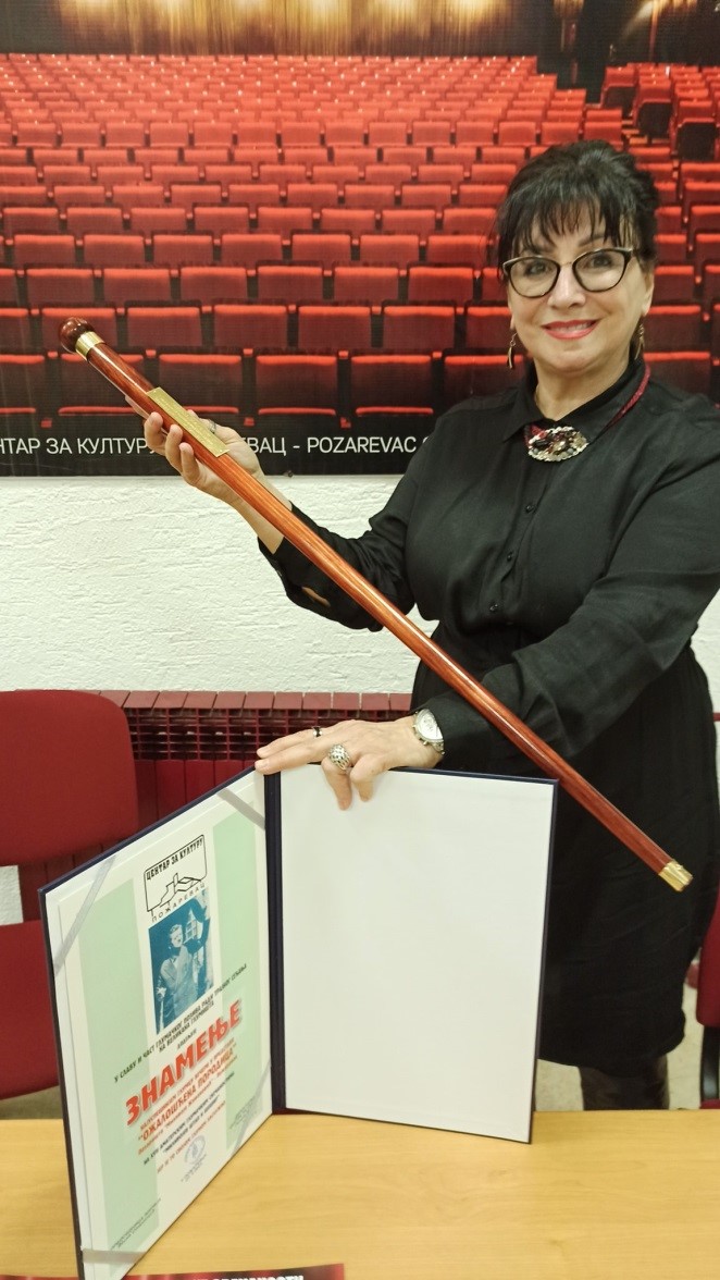 Novi finalista za „Milivojev šešir“ glumica Gordana Mitić