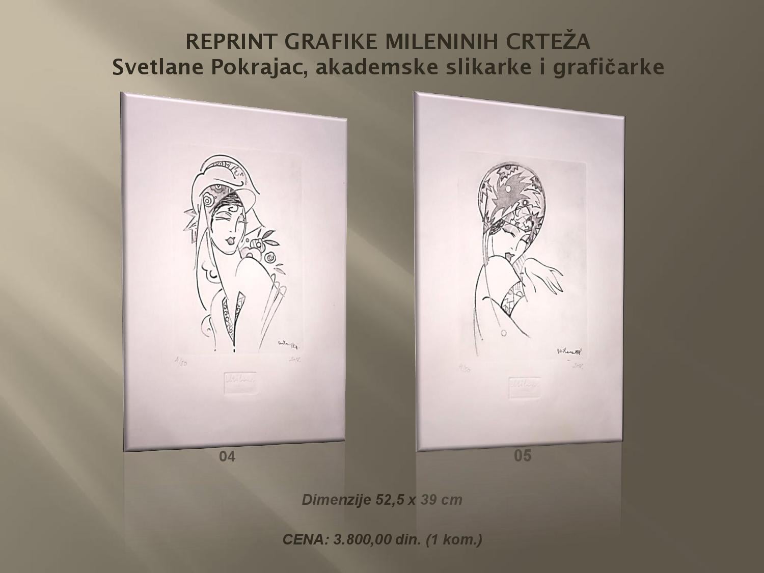 Suveniri u Galeriji Milena Pavlović Barilli, sada i onlajn (FOTO)