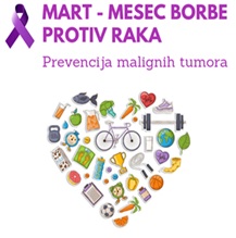 Mart – mesec borbe protiv raka: prevencija malignih tumora