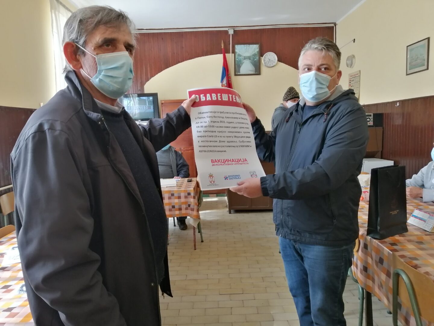 Kostolac: Apel stanovnicima seoskih naselja da se vakcinišu, bez zakazivanja