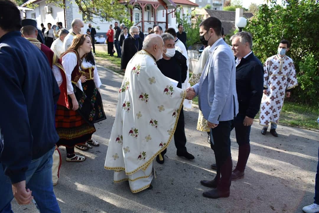 Osveštan Parohijski dom u selu Bare