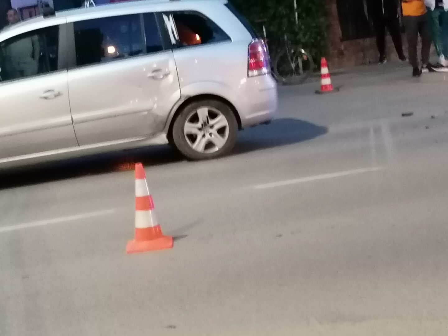 Požarevac: Udes u ulici Čede Vasovića (FOTO)