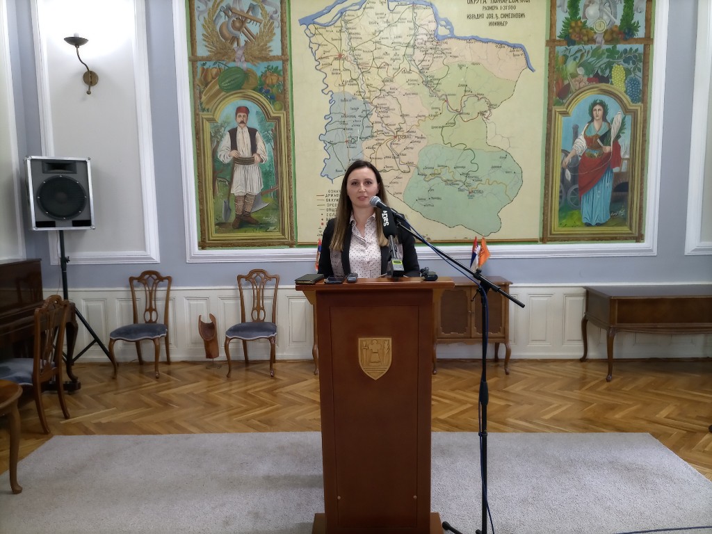 Požarevac: Gradonačelnik upriličio prijem đaka, osvajača republičkih medalja