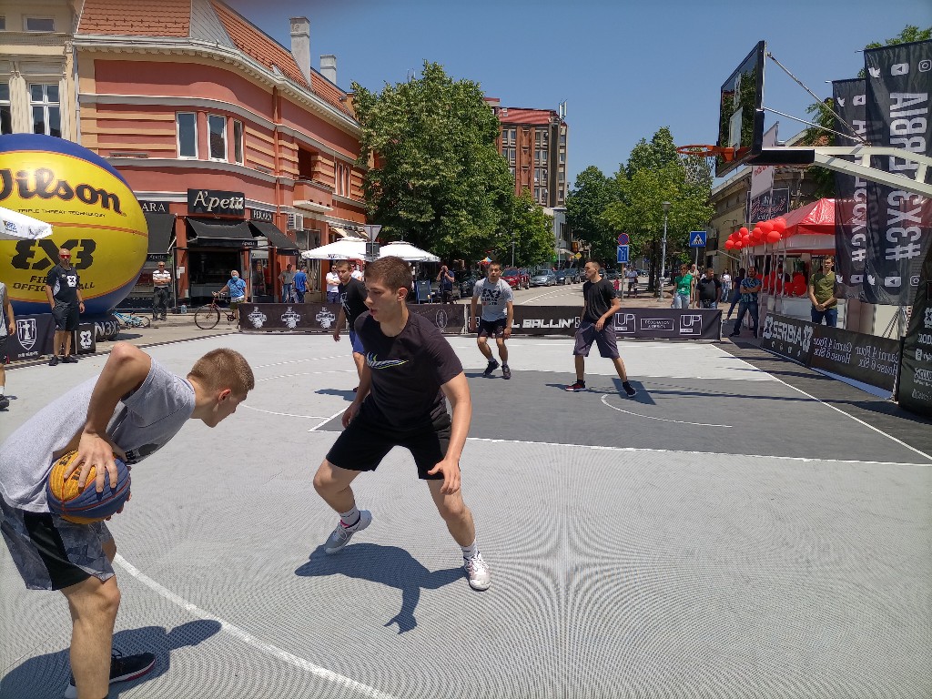 Počeo „3 X 3 Street basket“ turnir u Požarevcu